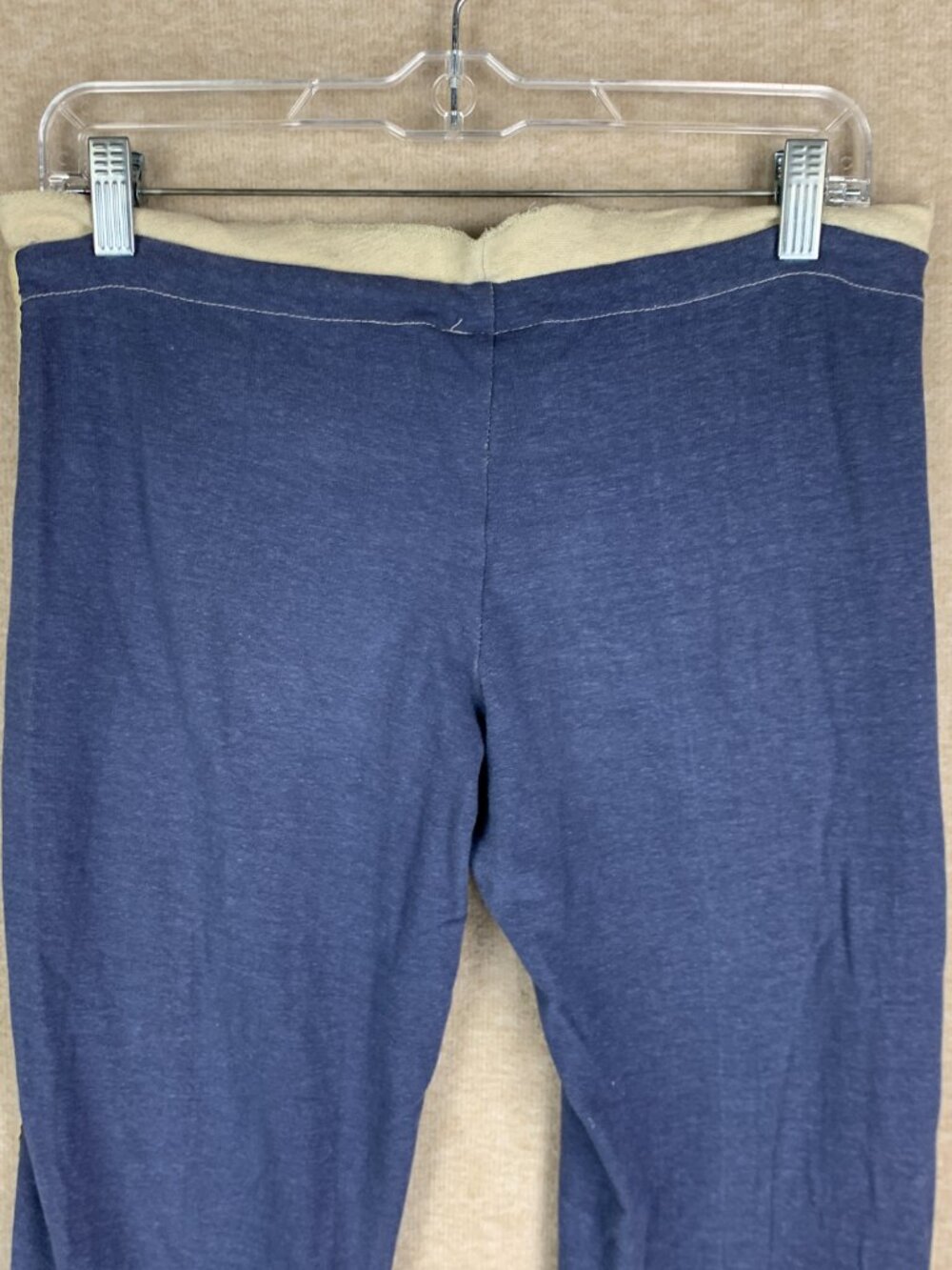 VTG Y2k Mudd Sweatpants L Low Ris Wide Leg Flare Stripe Yoga Mcbling 2000s Track - Picture 10 of 13